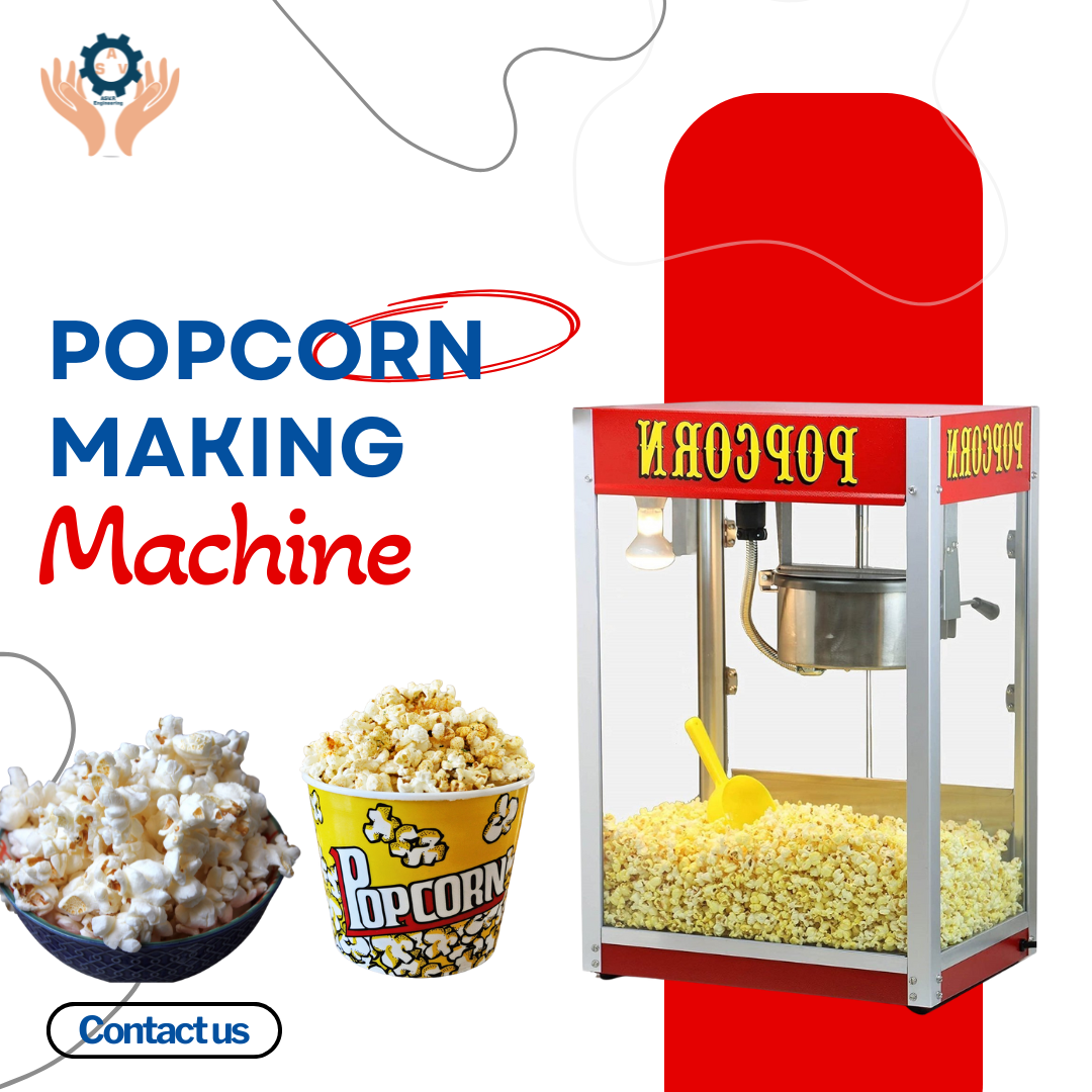 Leading Industrial Popcorn Making Machine Dealers & Suppliers for Food Processing Units